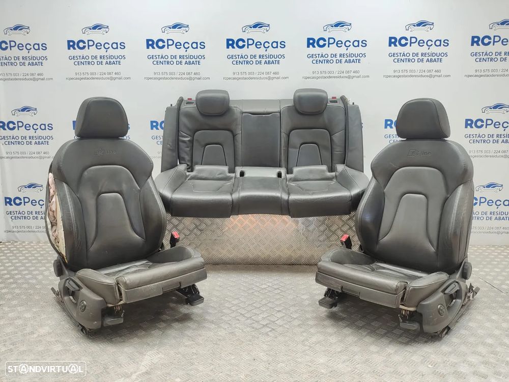 Conjunto Bancos em Pele Audi A5 8T 8TA Sportback 5 portas S-Line Sline S Line 2007 a 2016 - 1