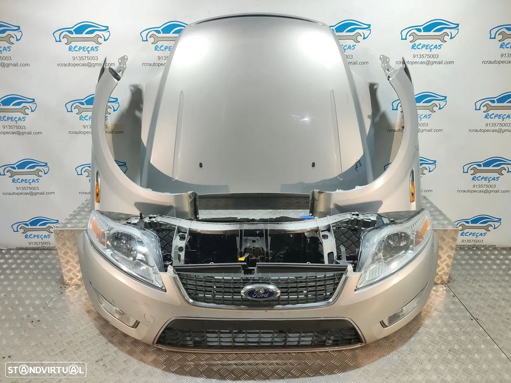 FRENTE COMPLETA FORD MONDEO IV 4 MK4 CAPOT PARACHOQUES SENSORES GUARDA-LAMAS OTICAS RADIADOR VENTILADOR FRENTE FIBRA REFORÇO - 22