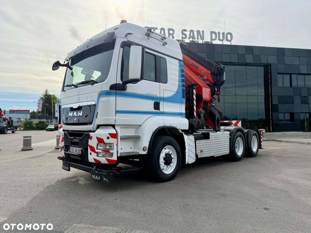 MAN TGS 26.480 6x6H PALFINGER PK 44002 FLY Jib Wciągarka HDS Siodło - 2