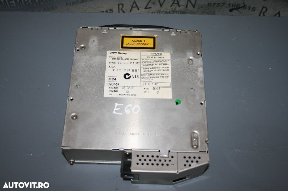 Magazie Cd Bmw Seria 5 E60 E61 Factura Si Garantie - 1