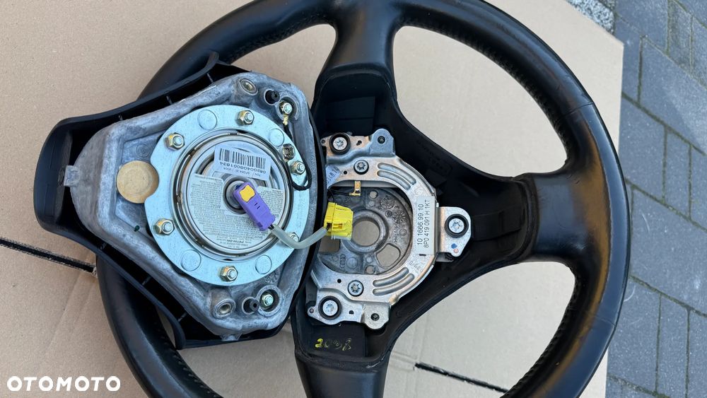 Kierownica Skórzana Audi A3 8P airbag poduszka - 6