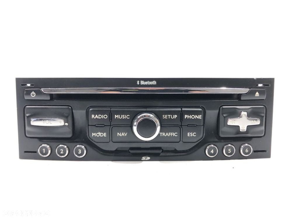 RADIO  CITROEN DS3 (SA_) 2009 - 2016 1.6 HDi 110 82 kW [112 KM] olej napędowy 2009 - 2015 - 1