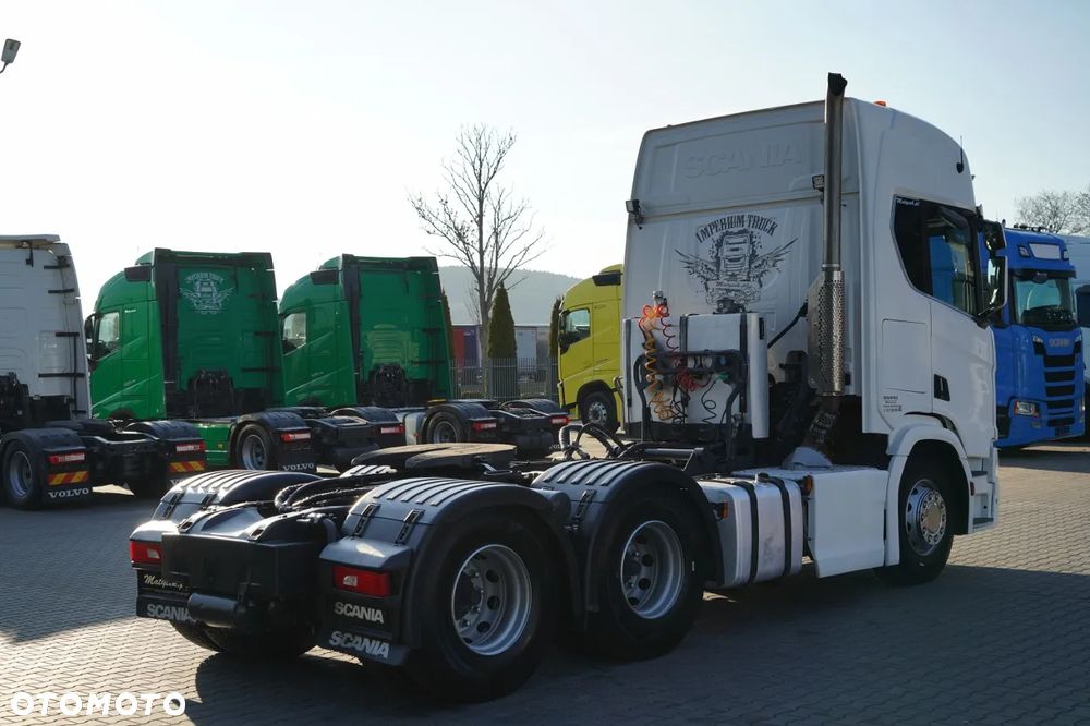 Scania R 650 / V8 / 6x4 / HYDRAULIKA /  DMC: 100.000 KG / I-PARK COOL / 3 OSIOWY CIĄGNIK SIODŁOWY / OPONY 100% - 8