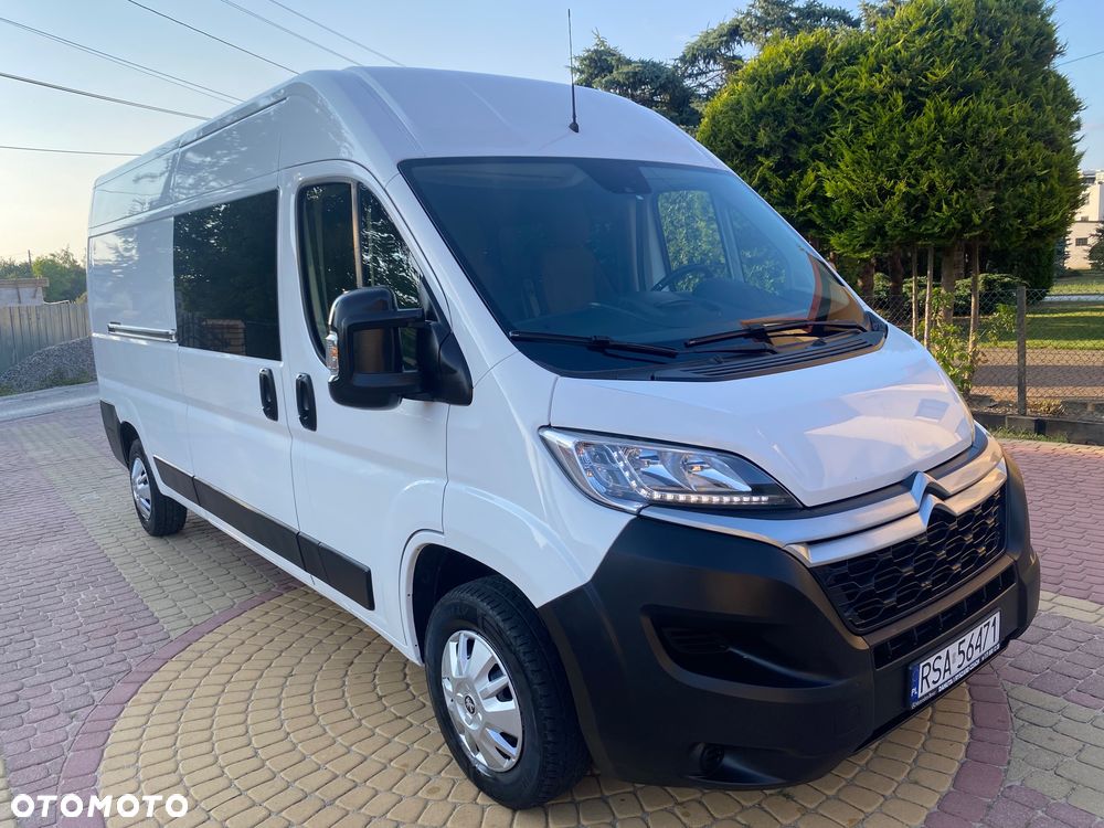 Citroën JUMPER L3H2, brygadowy, 6-osobowy, zakupiony w salonie w Rzeszowie - 9