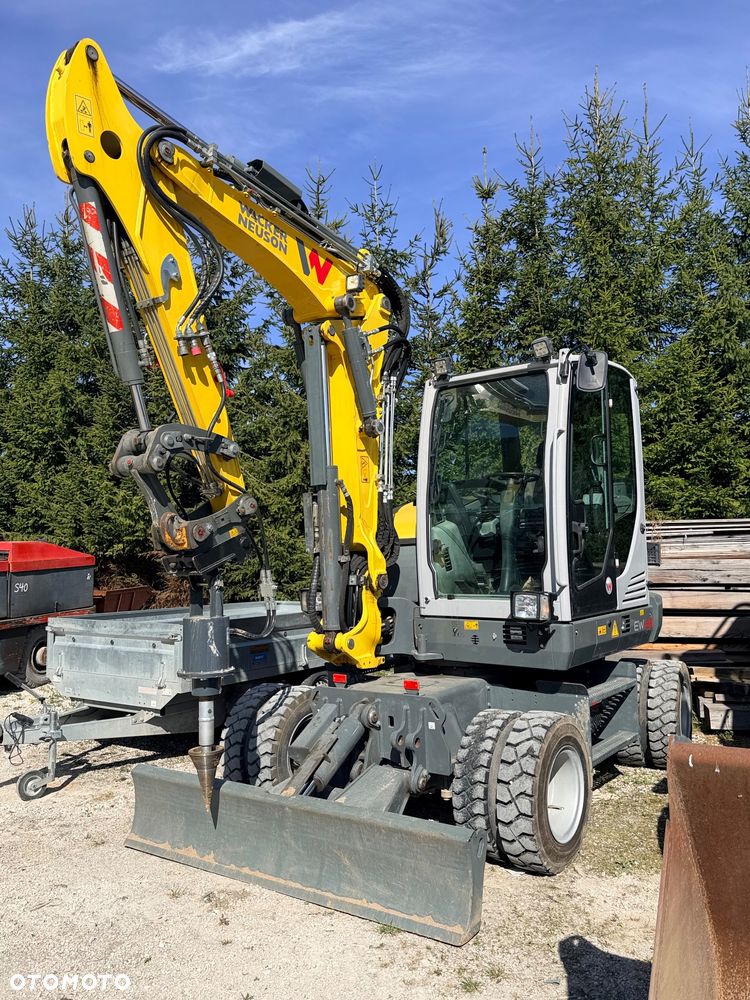 Wacker Neuson Koparka Kołowa 6 TON Wacker NEUSON 6503 -2 Pług Ramię Long 3 Łamane POWERTILT Lenhoff Klimatyzacja łyżki przedsiębierne MS03 6503 ew65 wiertnica łuparka widły grabie - 20