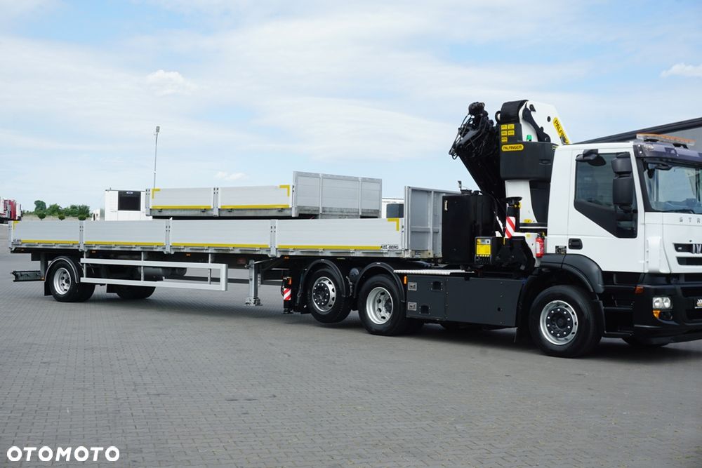 Iveco STRALIS / 260E36 / 6 X 2 / HDS PALFINGER PK 42 002 SH-E / WYSIĘG 17 M - 38