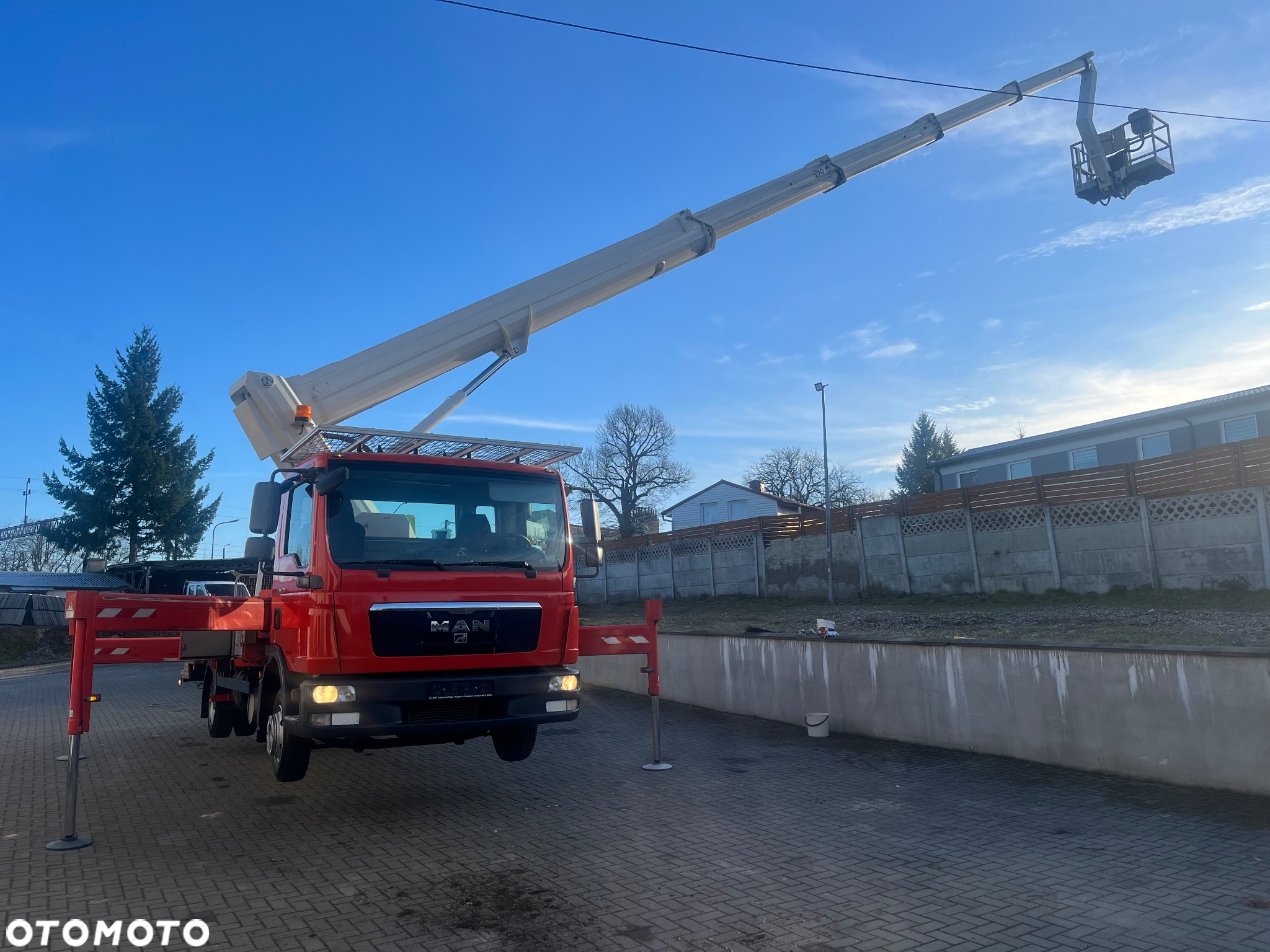 MAN Podnośnik Koszowy Zwyżka Ruthmann T330 33 Metry DmC 7500KG! 21 M w bok! UDT! Jak Wumag GsR Multitel - 21