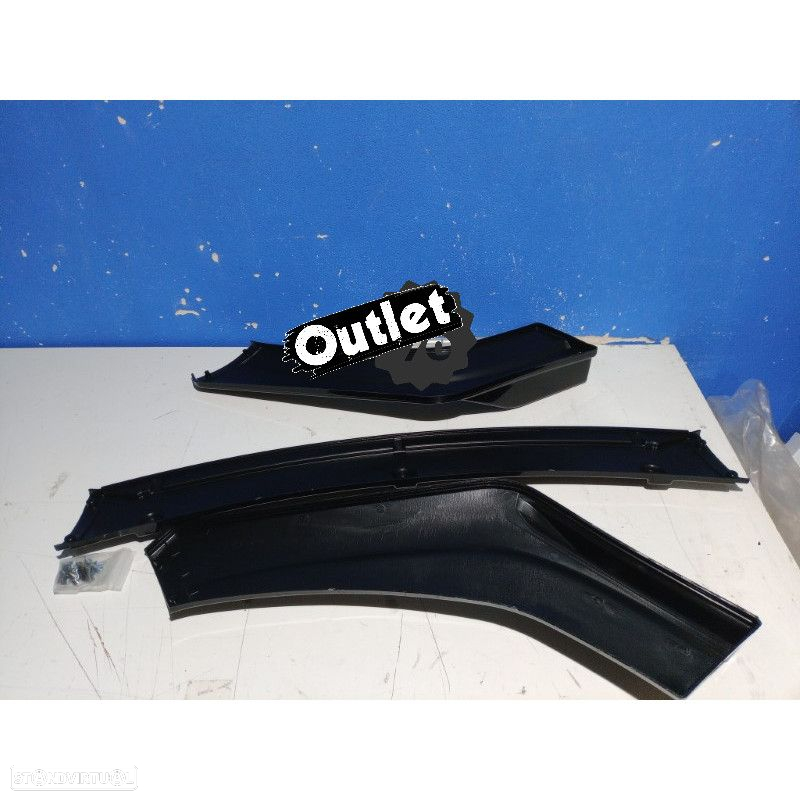 C011192C1 SPOILER LIP FRONTAL VW SCIROCCO R20 08-13 PRETO BRILHANTE - 5