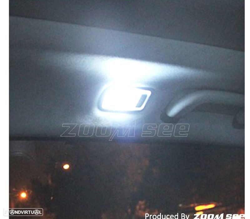 KIT COMPLETO 14 LAMPADAS LED INTERIOR PARA HYUNDAI SANTAFE SANTA FE IX45 06-12 - 2