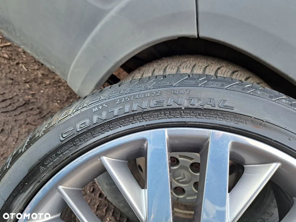 Felgi Koła letnie Range Rover Sport SVR 22 Cale 10Jx22 ET 42.5 FK6M-1007-BA 275/40R22 108Y Continental CrossContact LX Sport 275/40R22 108 Y DOT1017 2017 Rok - 8