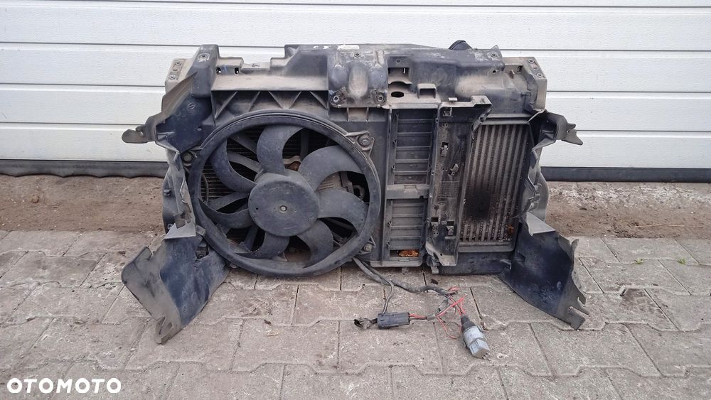 Pas przedni wentylator chłodnica Citroen C5 Lift 2.0 HDI 9653542080 - 1