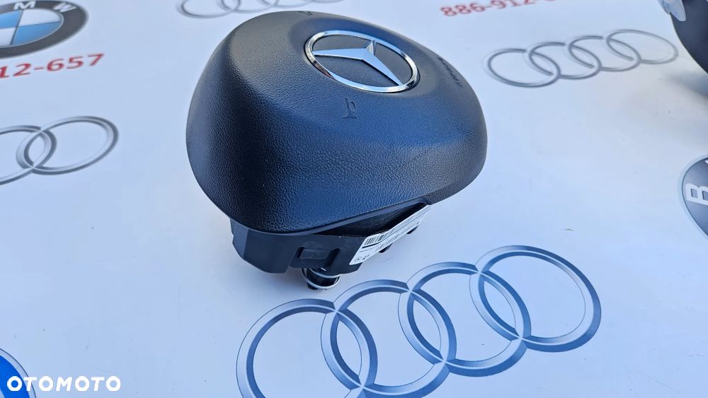 Mercedes GLC W253 X253 Kierownica AMG Łopatki A0004604003 Poduszka kierownicy Airbag IDEALNA - 10