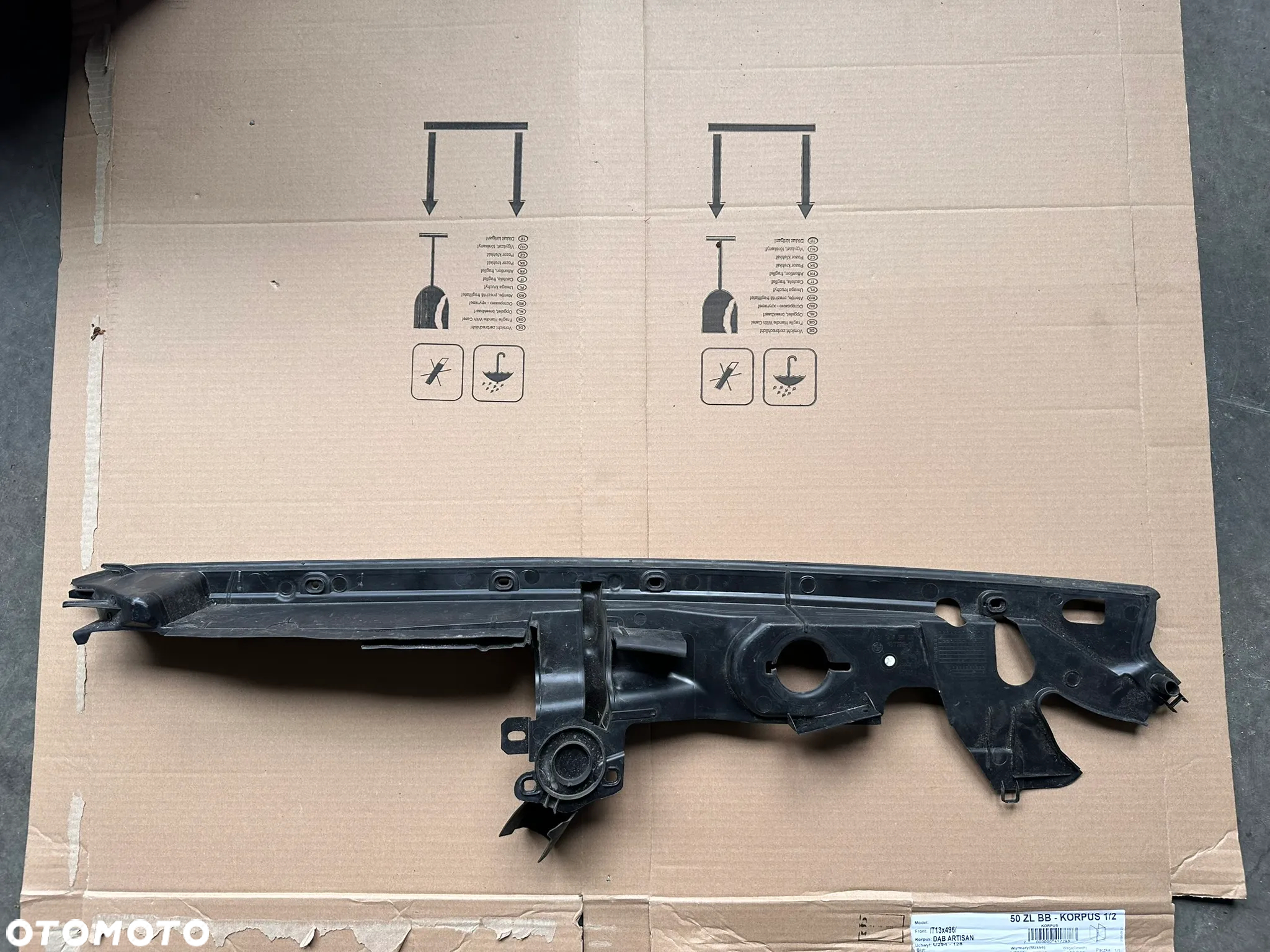 Osłona błotnika obudowa prawa BMW X3 G01 51747397492 - 5