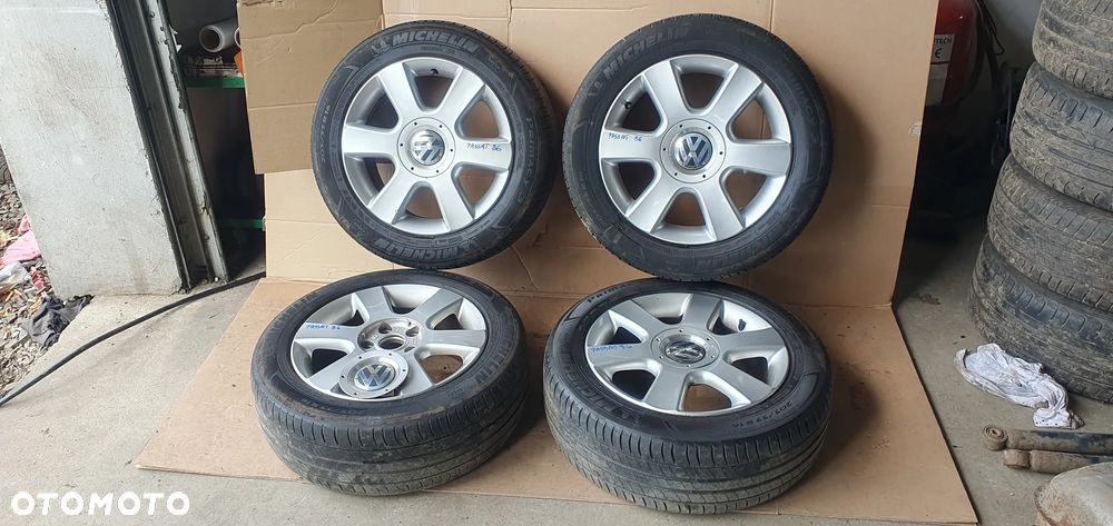 Alufelgi z oponami alusy 5X112 6,5J R16 ET50 VW Passat B6 1T0601025C - 1