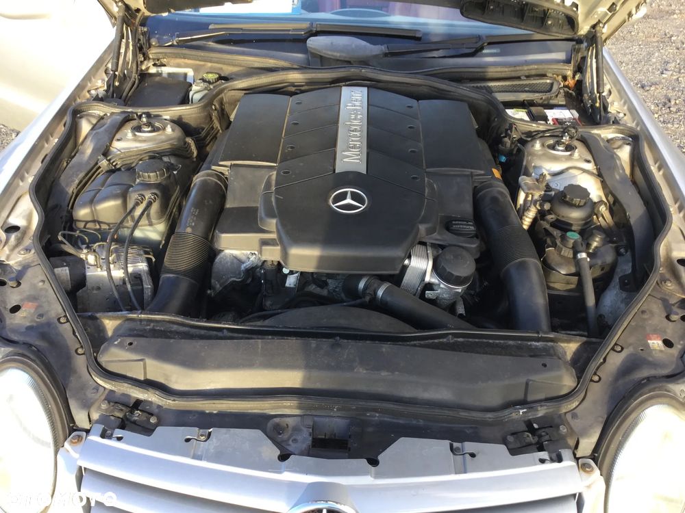 Maska Zderzak Reflektory Błotniki Wzmocnienie Belka Pas Przedni Lampy Mercedes SL500 SL350 R230 - 12