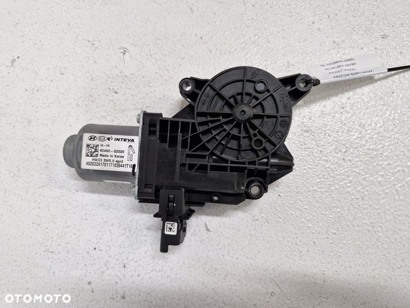 HYUNDAI IONIQ SILNICZEK SZYBY PRAWY PRZÓD PRZEDNI 82460-G2020 6 PIN EUROPA - 1