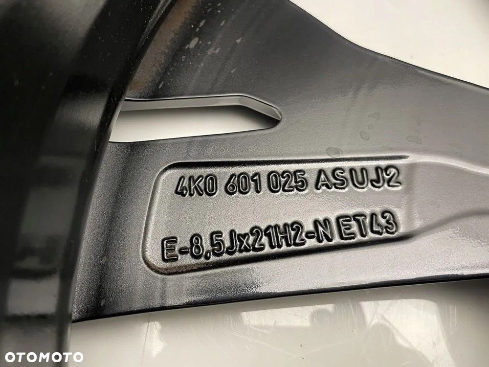 Felga aluminiowa 21 5x112 Audi A6 S6 C8 Oryginał OE 4K0601025AS Sport - 11