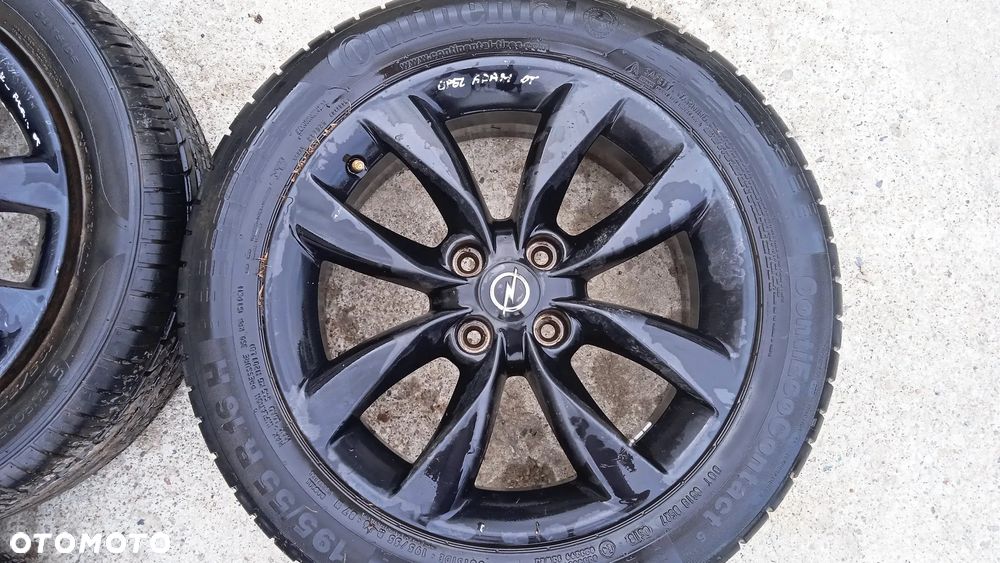 Alufelgi 6.5x16 IS40 Opel Adam 16" 195/55 R16 4x100 - 4