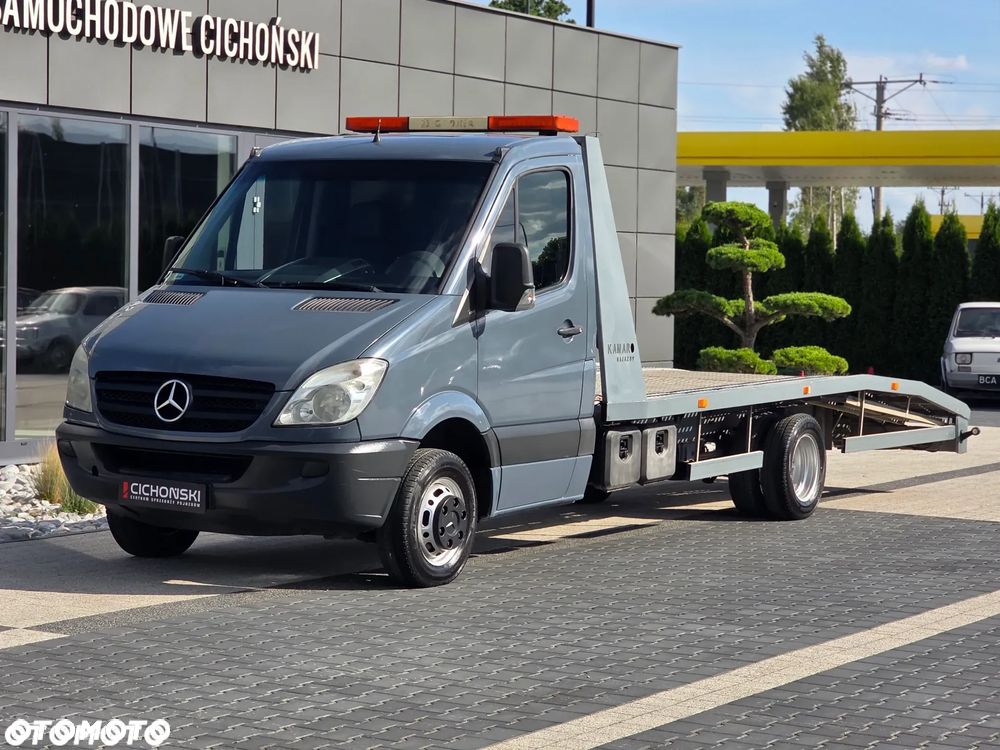 Mercedes-Benz Mercedes-Benz SPRINTER 515 CDi Autolaweta Holownik Pomoc Drogowa Na Bliźniaku Długi Najazd Auto Serwisowane z Polskiego Salonu Wyjątkowo ładny i Zadbany Samochód - 30
