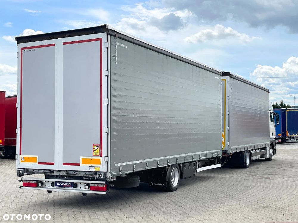 MAN TGX 18.420 / PRZEJAZDOWY / ZESTAW TANDEM 120M3 / 7,75 M + 7,75 M - 3