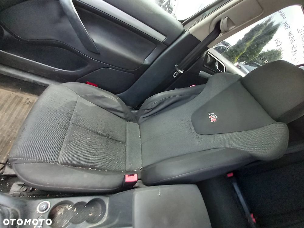 SKODA OCTAVIA II SEAT LEON II FOTELE KANAPA KOMPLET FR KUBŁY SPORTY - 5