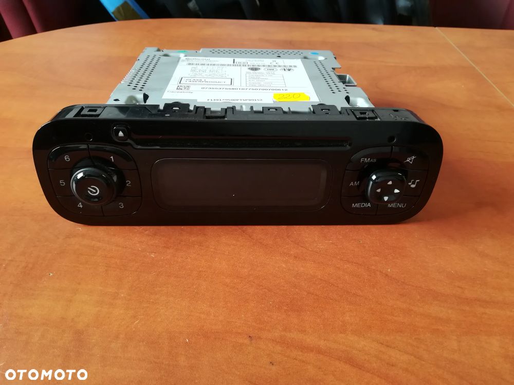 Radio CD radioodtwarzacz FIAT PANDA 2016r. 735537558 - 2