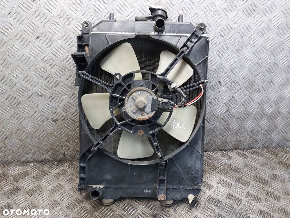 CHŁODNICA WODY WENTYLATOR DAIHATSU CUORE VI 1.0 12V 022230-0250 122750-8260 - 1