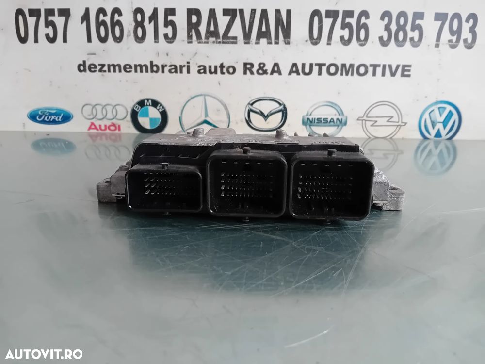 Calculator Motor ECU Ford Modeo Mk4 Kuga 1 I 2.0 Tdci 2008-2013 Cod AU7-12A650-AA Motor TXDA - 4