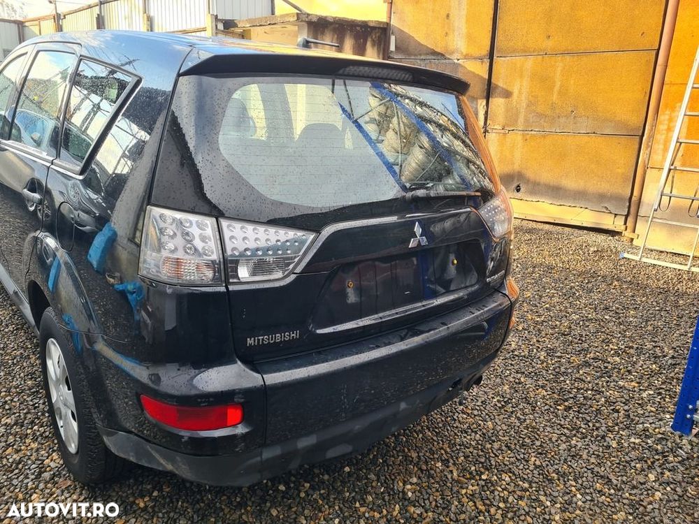 Bara spate Mitsubishi Outlander Facelift 2009 - 2012 SUV 4 Usi NEGRU (803) - 5