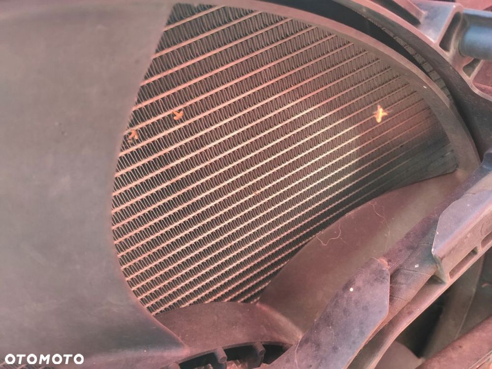 BMW 5 F10 3.0D N57 AUTOMAT PAS PRZEDNI WZMOCNIENIE CHŁODNICE WENTYLATOR - 8