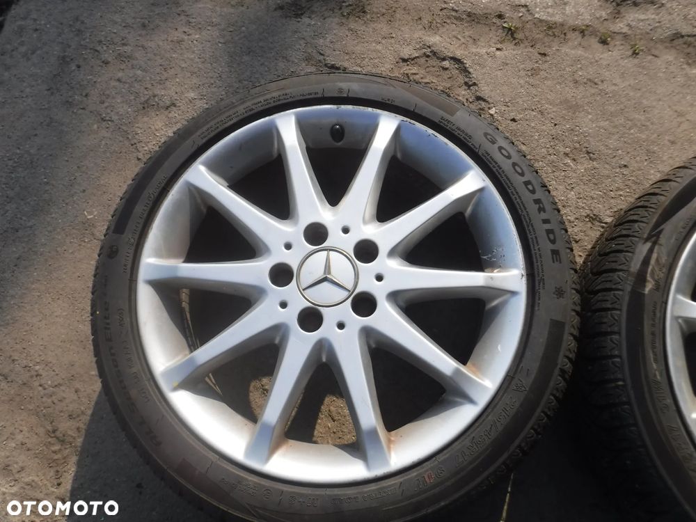 Mercedes  A B C klasa  W245 W169 W204  alufelgi 5x112  17 opony zima et49 - 5