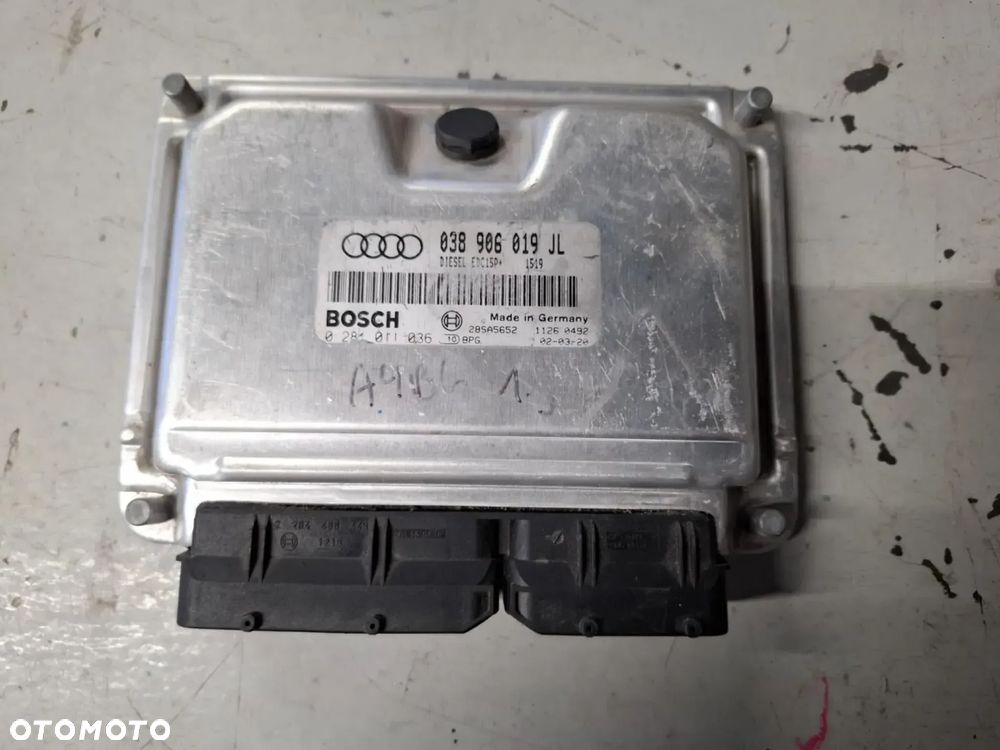 Sterownik Komputer Silnika 1.9tdi Audi OE 038906019JL - 1