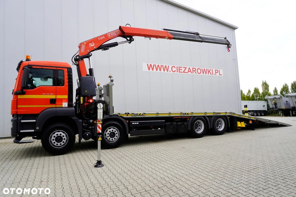 MAN TGS 35.360 E6 8×2 / HDS Fassi F235A.2.22 / pilot / 100 MTH!_255790 - 7