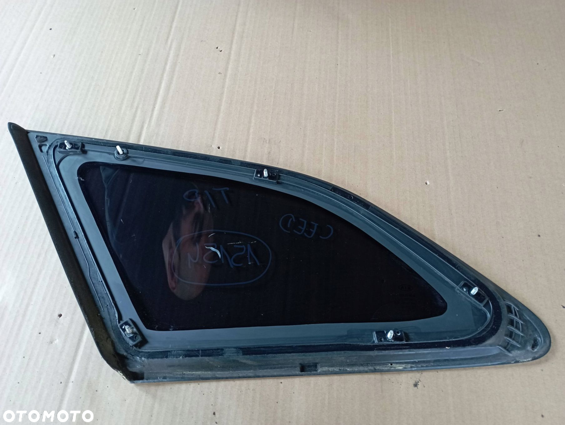 KIA CEED II 2 KOMBI SW SZYBA KAROSERYJNA PRAWA TYŁ TYLNA - 2