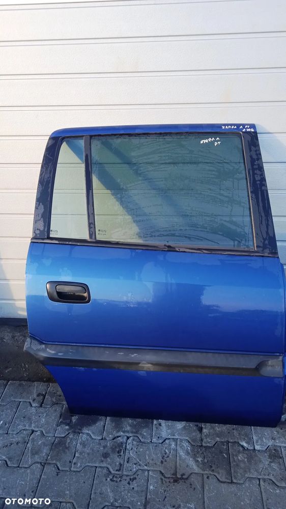 Drzwi lewe prawe przód tył szyba boczki panel mechanizm szyb lusterek lusterko Opel Zafira A Z20Q - 18