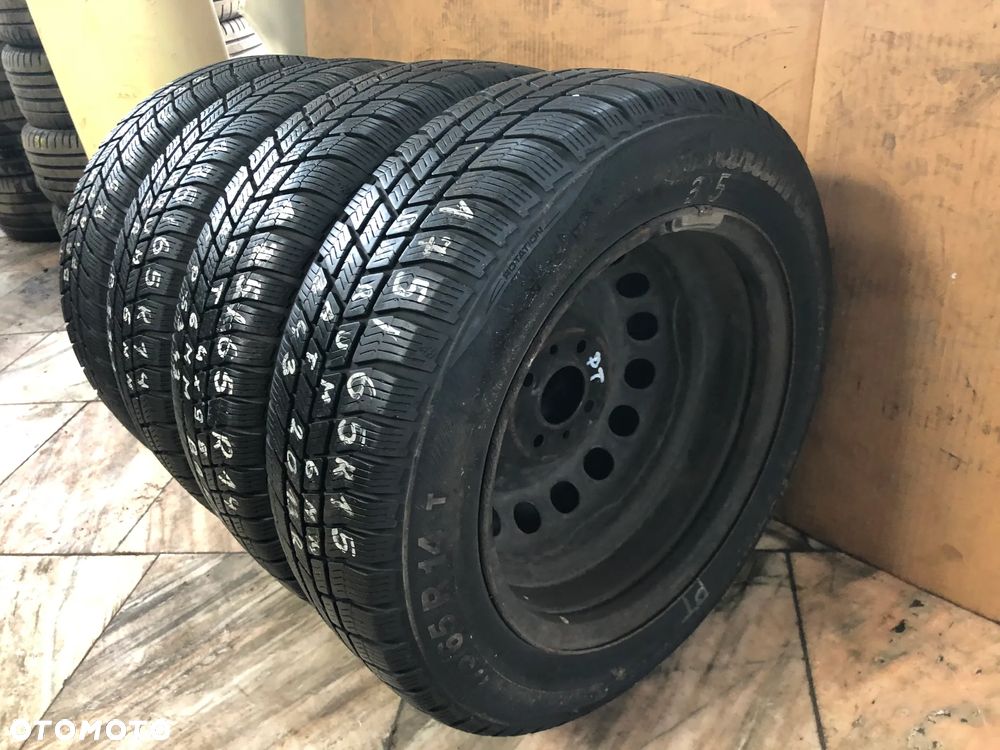 Koła Opony Zimowe 4x98 58,1 MM ET 35 175/65 R14 5i6 MM 2013R Fiat Panda- Gwarancja Wysyłka Montaż - 6