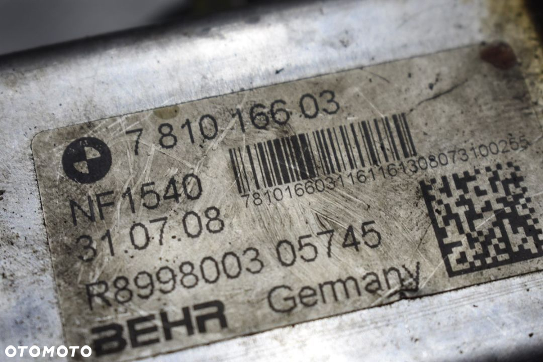 BMW E60 E90 2.0 D Zawór chłodniczka spalin EGR 781016603 - 6