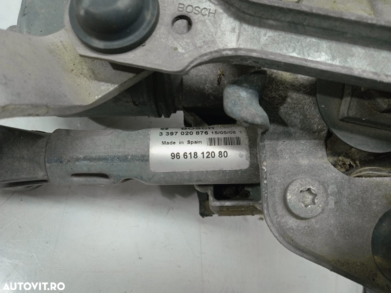 Motoras stergator parbriz 9661812080 Peugeot 407 1 [2004 - 2010] - 2