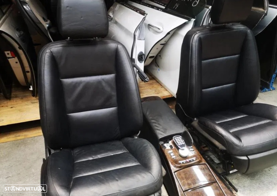 Bancos frente  interior consola central Mercedes class S W221 2006-2013 - 2