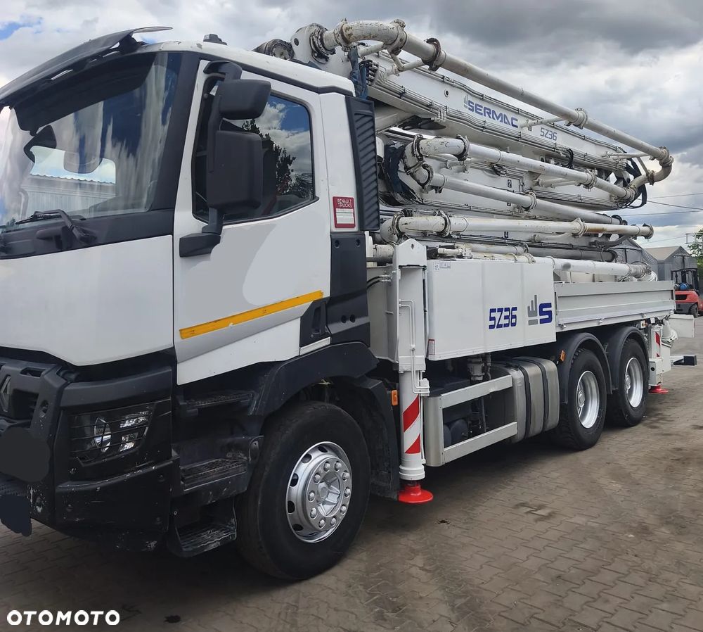 Renault Gama K Volvo FMX, Sermac 36m, 5z36, super stan, pompa do betonu - 1