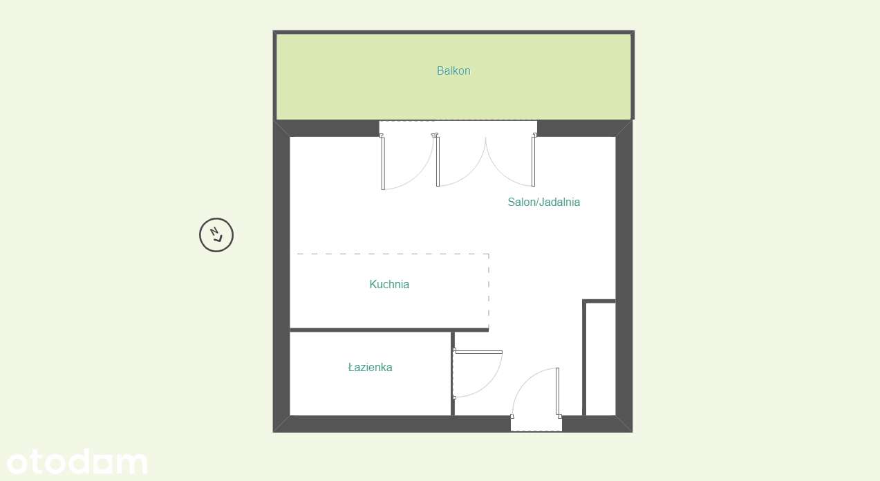 Grzegórzecka| Wiślane Tarasy| mieszkanie 1-pokojowe| 39 m2