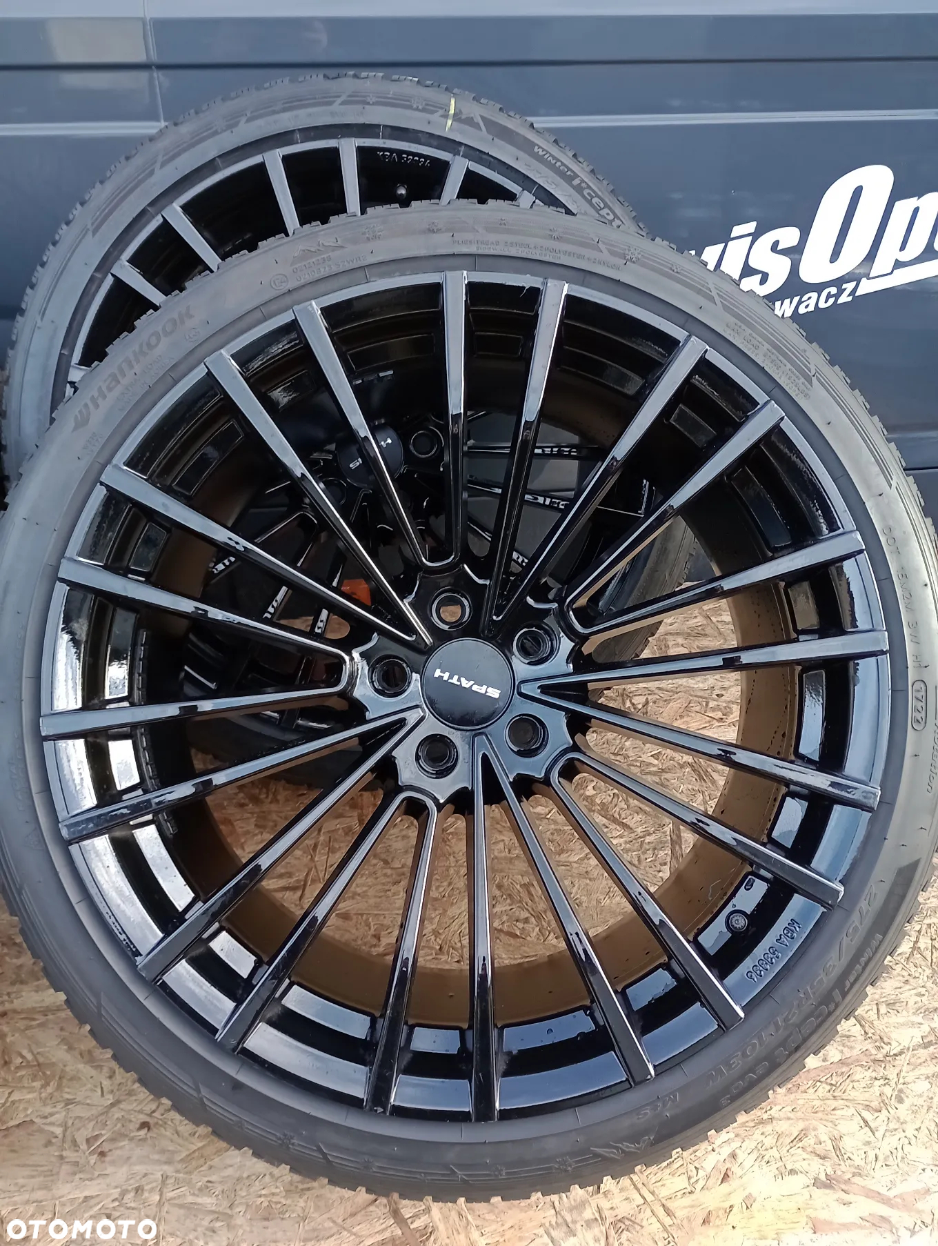 KOŁA ZIMOWE ALUMINIOWE TESLA Y R21 DWIE SZEROKOŚCI 2x 9,5J 2x10,5J OPONY 2x 255/35 R21 92V 2x 275/35 R21 103W HANKOOK WINTER ICEPT EVO 3 CZUJNIKI TPMS - 5