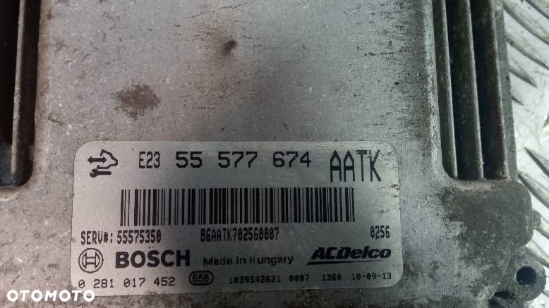 STEROWNIK SILNIKA OPEL INSIGNIA A - 3