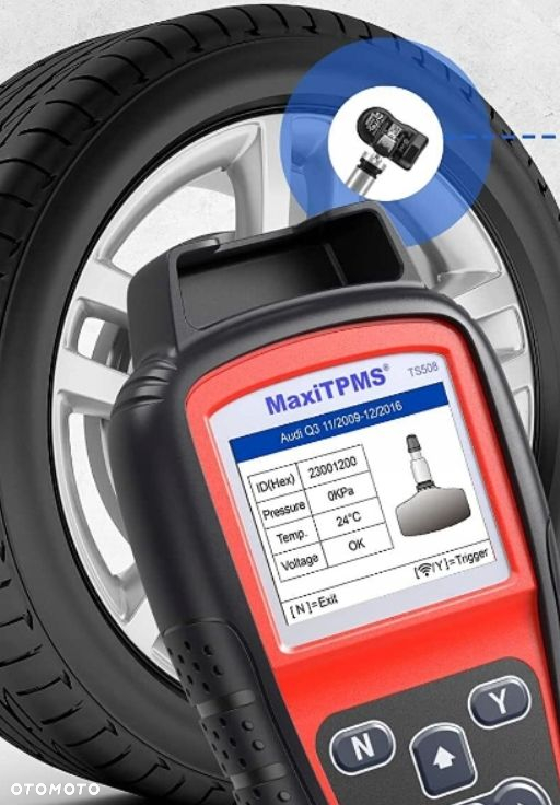 AUTEL TPMS TS508 TPMS PROGRAMATOR CZUJNIKÓW OPON z wgranym językiem POLSKIM - 3