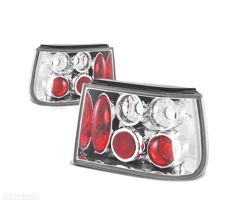FAROLINS TRASEIROS PARA SEAT IBIZA 6K 93-99 CROMADO - 1