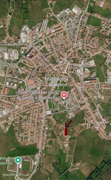 Terreno com 2600m2 junto ao Hospital de Macedo de Cavaleiros - Grande imagem: 2/3