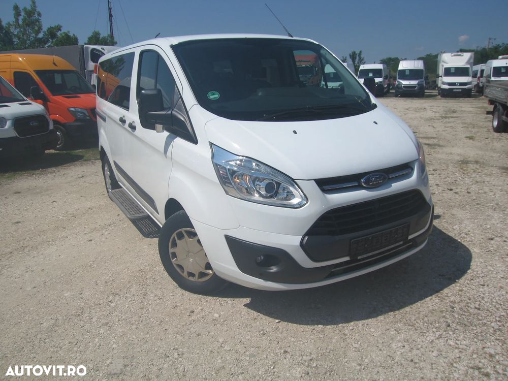 Ford RANSIT  CUSTOM , 9 Locuri  XL , L1 - H 1. AC FATA SPATE - 40