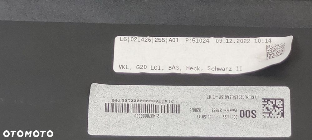 ZDERZAK TYŁTYLNY BMW 3 G20 LCI LIFT 2021- 15857711 5112-5A1BF80 - 11