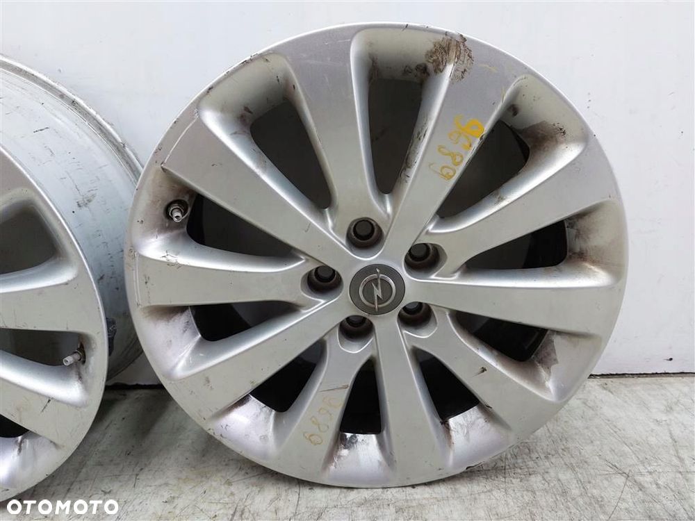 Alufelga FELGA ALUMINIOWA CZUJNIK TPS Opel Astra J IV 1.4 TURBO 7X17 5X105 - 1