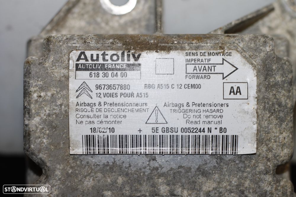 CENTRALINA DE AIRBAG CITROËN C3 - 5